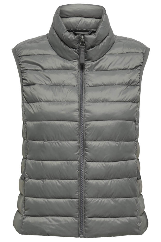 ONLTAHIA LW QUILTED WAISTCOAT OTW N 15351970 CASTOR GRAY